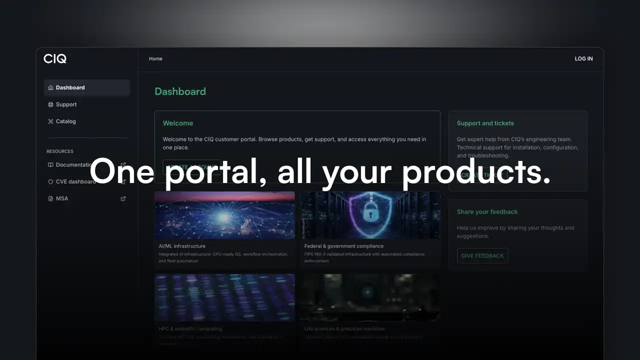 CIQ Portal